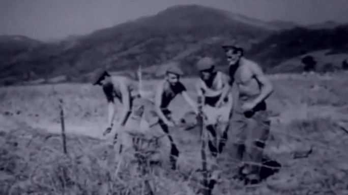 40年代法国入侵越南远征军奠边府防御阵地
