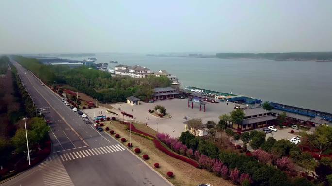 江苏省徐州市沛县千岛湖湿地4K航拍