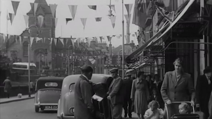 50年代英国英国街道