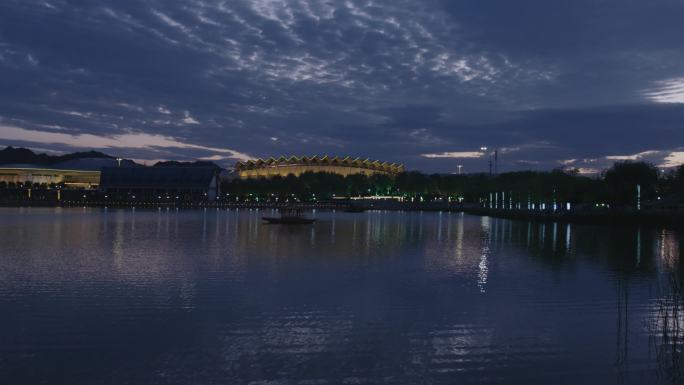 白银市夜景