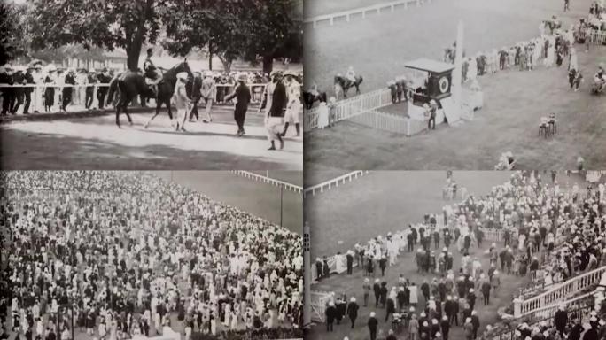 20-30年代赛马场群众