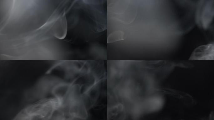 烟雾实拍抠像带透明通道