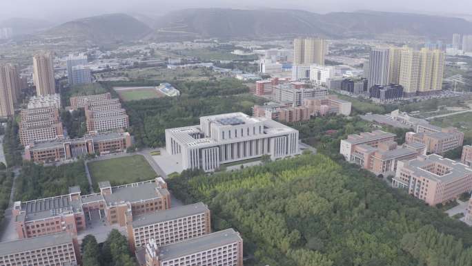 4K-HLG原素材-兰州理工大学航拍5