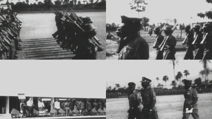 60年代非洲战乱尼日利亚内战美国训练新兵