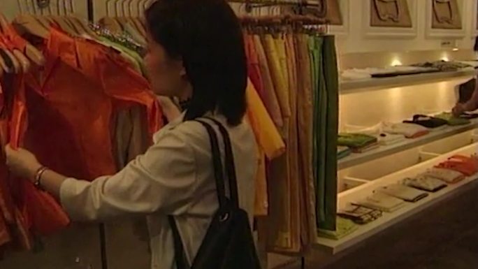 90年代香港服装展览服装店