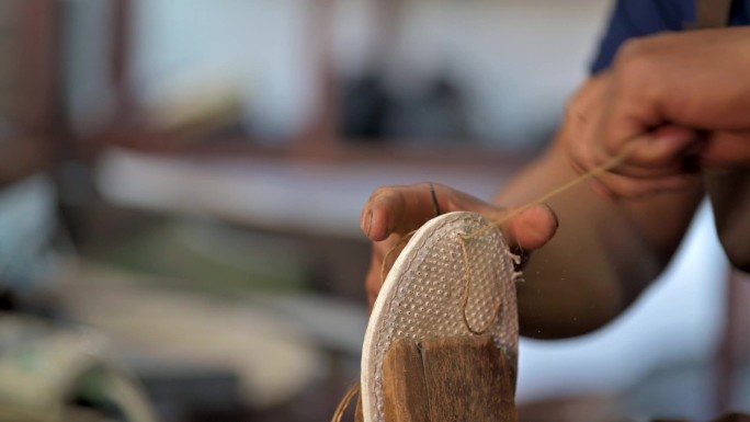 【原创】做布鞋手工布鞋