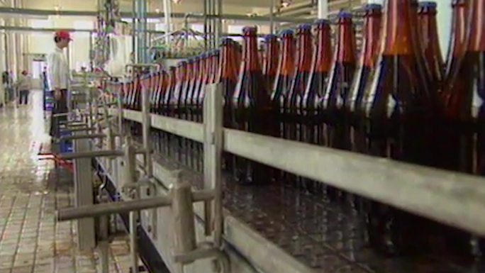 90年代天津啤酒厂