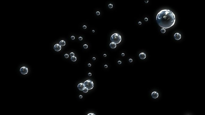 水泡气泡透明素材