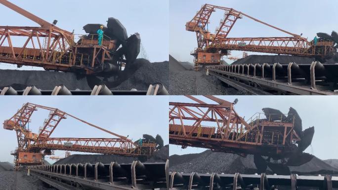 4k煤炭港口矿场