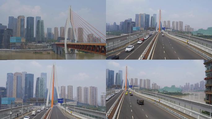 千厮门嘉陵江大桥桥都重庆网红桥