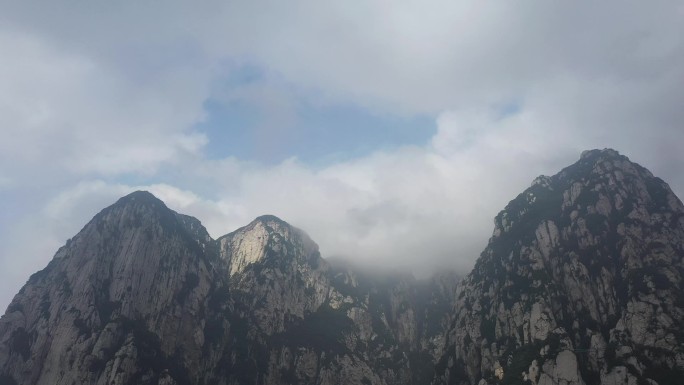 嵩山少林寺航拍登封河南