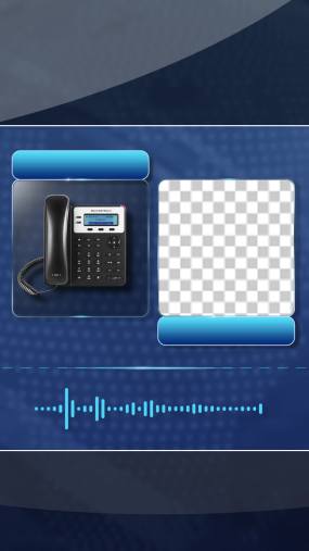 4k手机竖屏新闻记者电话连线采访咨询视频素材包