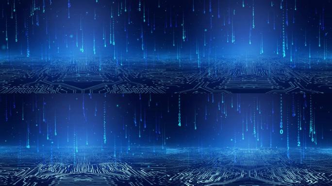 4K科技电子包装背景循环