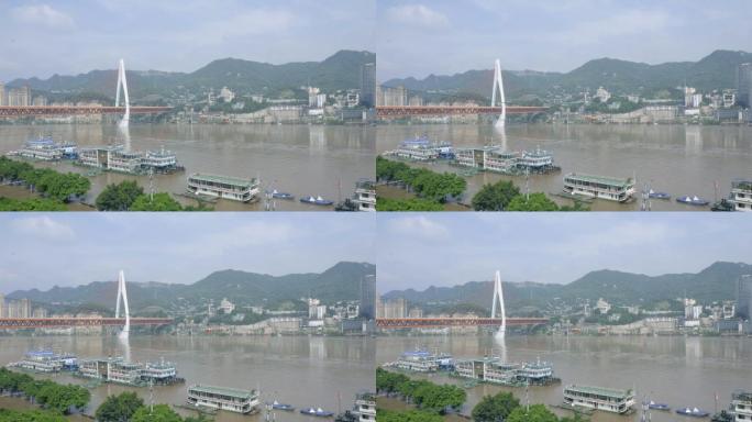 2020重庆洪峰过境河道变宽