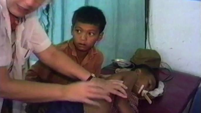 90年代柬埔寨难民