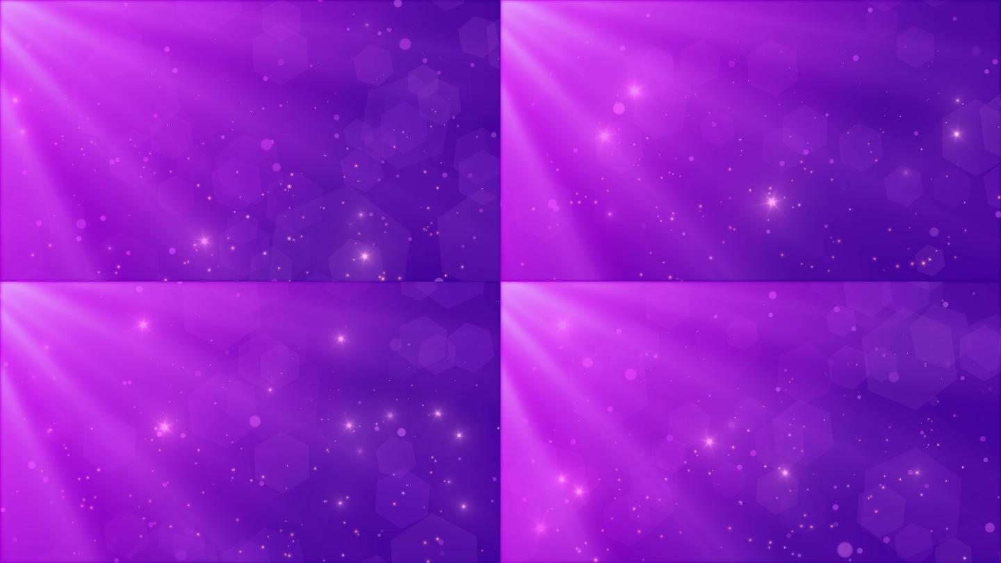 4K紫色光舞台循环