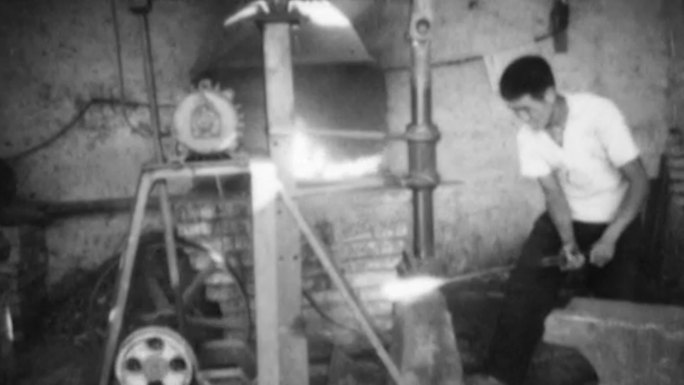 60年代农村作坊器械木工铁匠