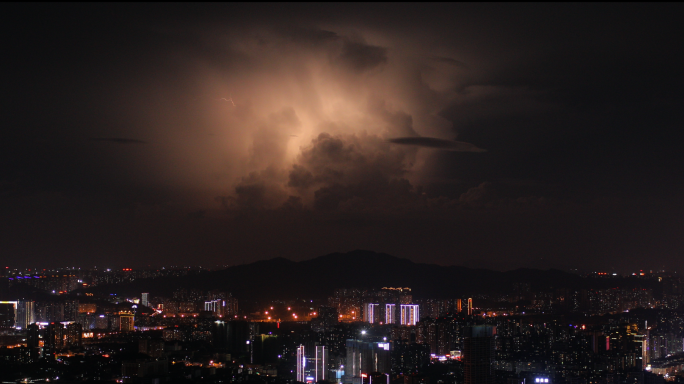 城市夜空疯狂闪电18