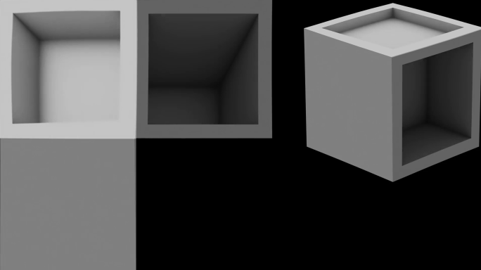 3D立方体mapping盒子14