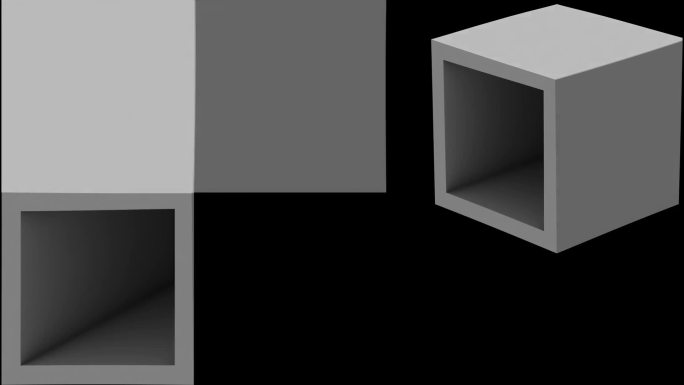 3D立方体mapping盒子14