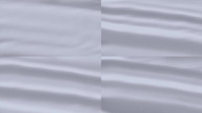 4k极简白色丝绸旗帜