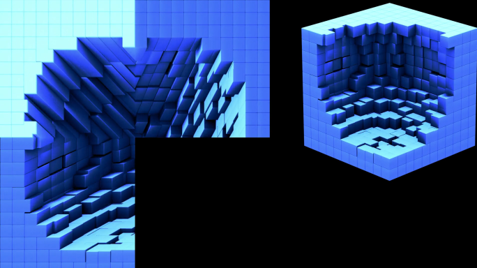 3D立方体mapping盒子31