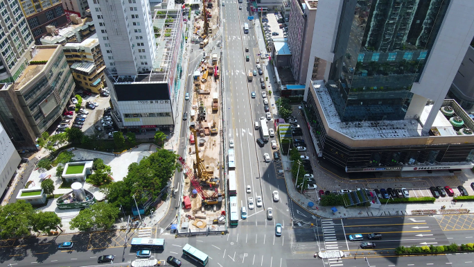 地铁施工道路分流