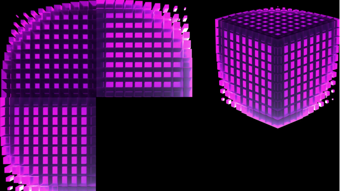 3D立方体mapping盒子21