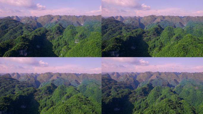 4K航拍贵州大山山脉视频