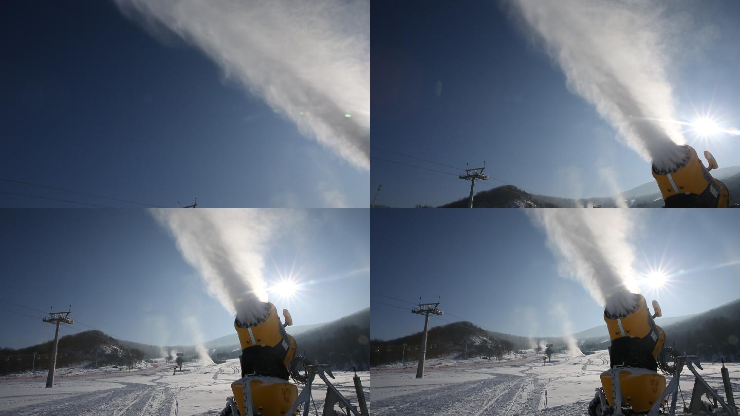 滑雪场造雪机