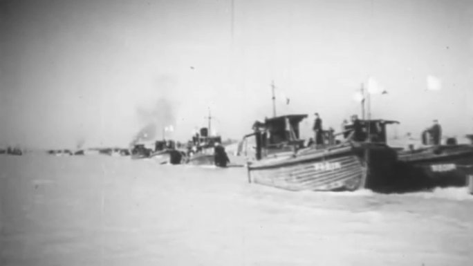 上世纪淮河治理工程、治淮器材运输