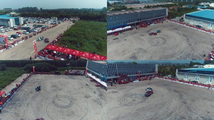 漂移二轮行驶表演