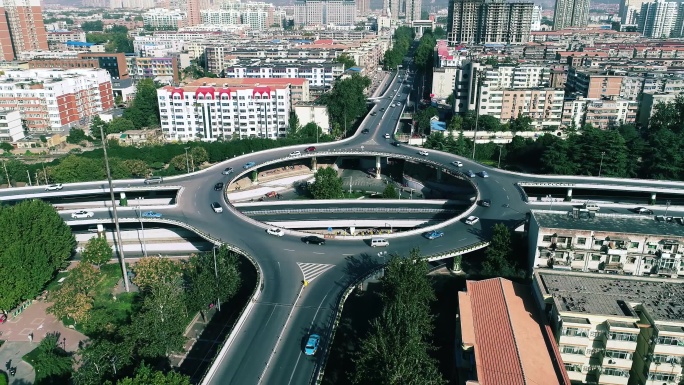 4k城市立交桥可以商用素材