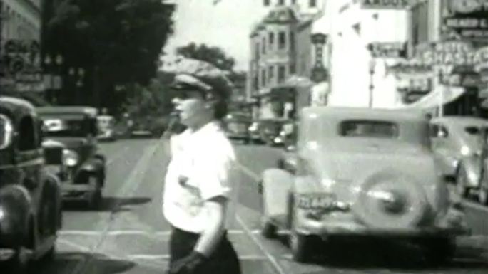 30年代美国女交警