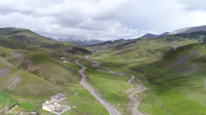 4k-航拍西藏高原