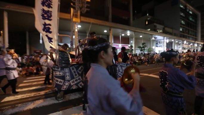 日本民间生活睡魔祭实拍