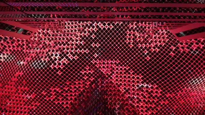 G60科创云廊科创走廊夜间灯光实录