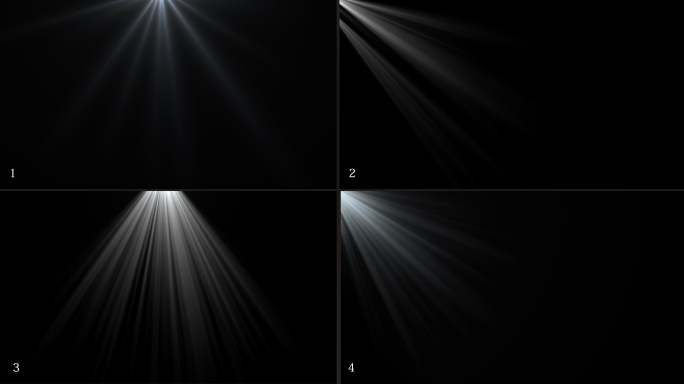 6款光线光束（透明通道_无缝循环）