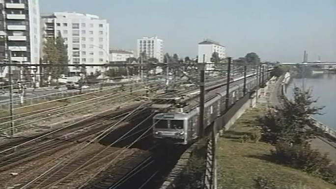 80年代欧洲电气化铁路