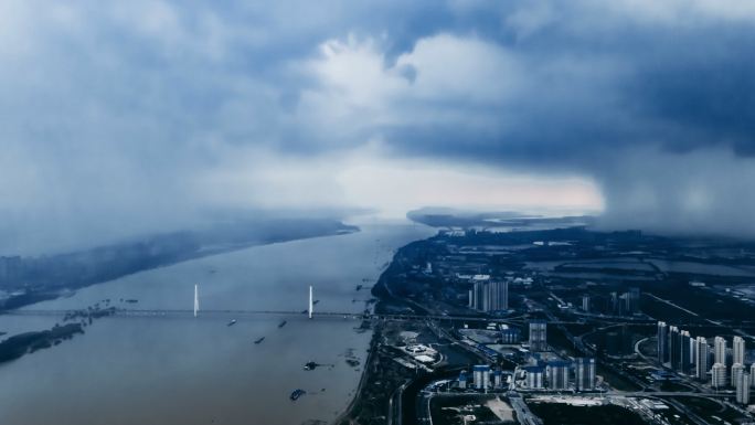 白沙洲暴雨