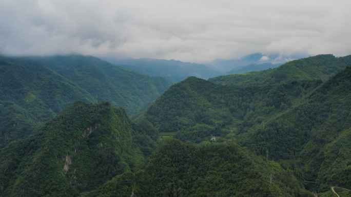 【4K】群山峻岭航拍