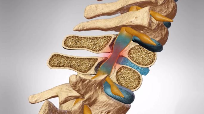 骨性压迫颈椎间盘突出腰椎间盘突出神经压迫