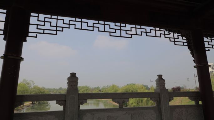 全椒太平阁古建筑中国风中式A011