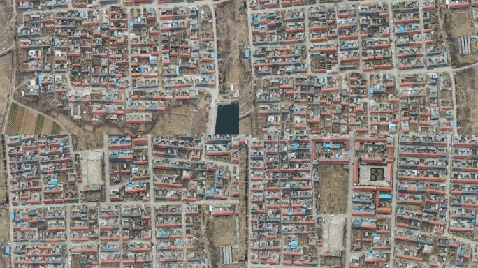 胶东农村航拍俯拍