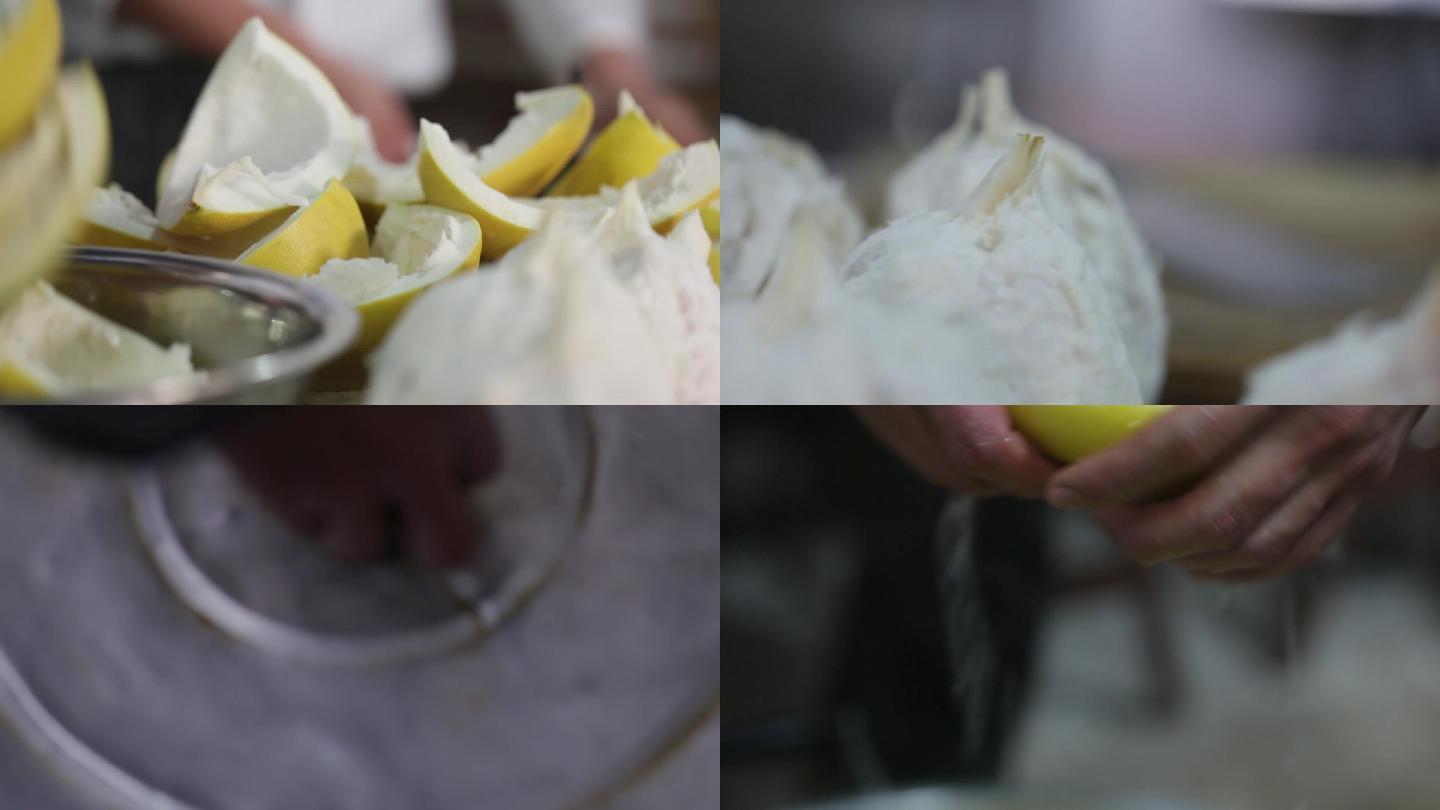 腌制柚子皮