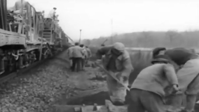 50年代修建铁路