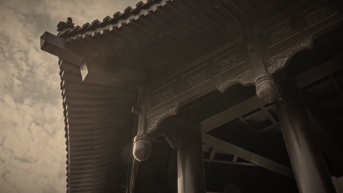 【原创】仿古高层延时素材