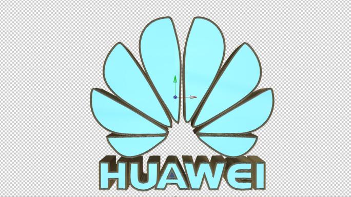 华为LOGO转场演示--alpha透明