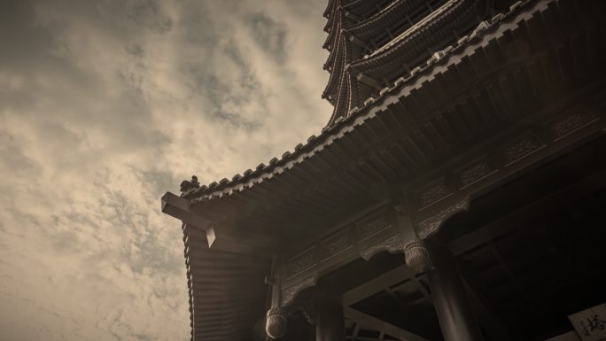 【原创】仿古高层视频延时