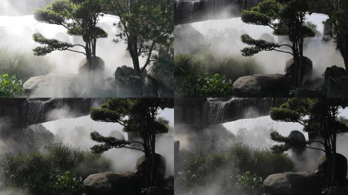园林景观-迷雾缠绕